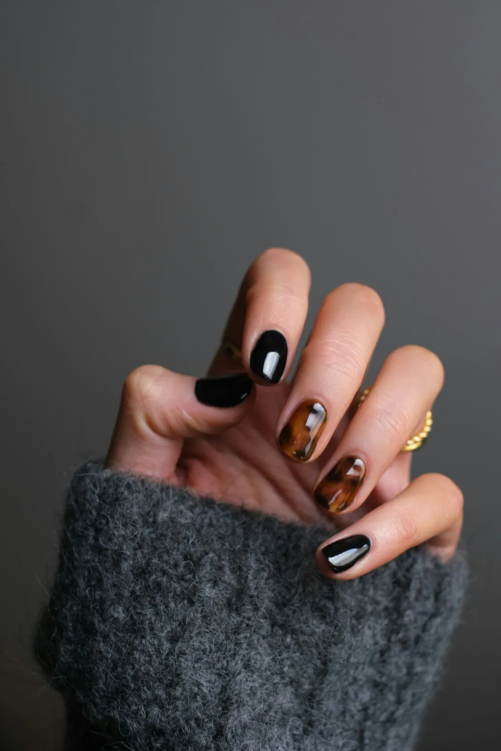 Kaplumbağa kabuğu: Kalıcı oje · nail art